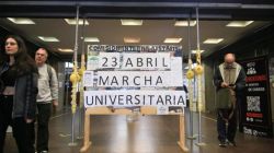 Estudiantes y Docentes Universitario convocan a una marcha contra el ajuste 