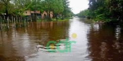 Inundaciones en San Luis del Palmar: El agua sigue en aumento
