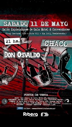 Don Osvaldo vuelve a Resistencia con un show único en la región