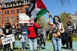 Manifestantes universitarios de EEUU no contribuyen a la causa palestina
